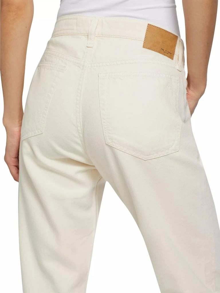 Rag & Bone Dre Featherweight Mid-Rise Baggy Jeans 6