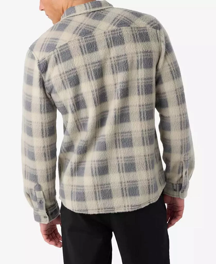 O'Neill Men's Glacier Plaid High Pile Super Button Shirt 5