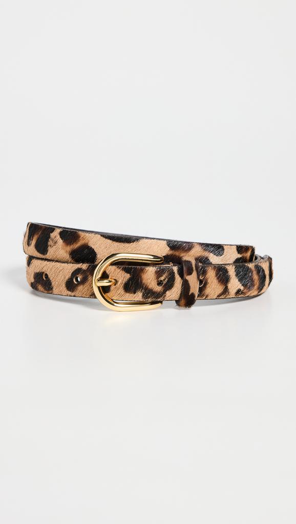 Andersons Narrow Calf Hair Belt