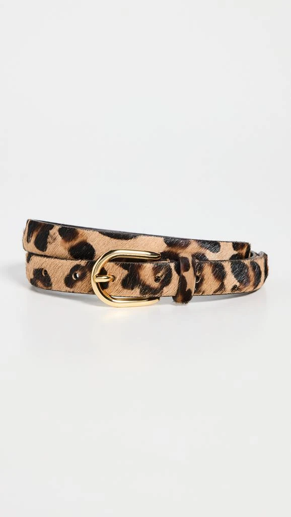 Andersons Narrow Calf Hair Belt 1