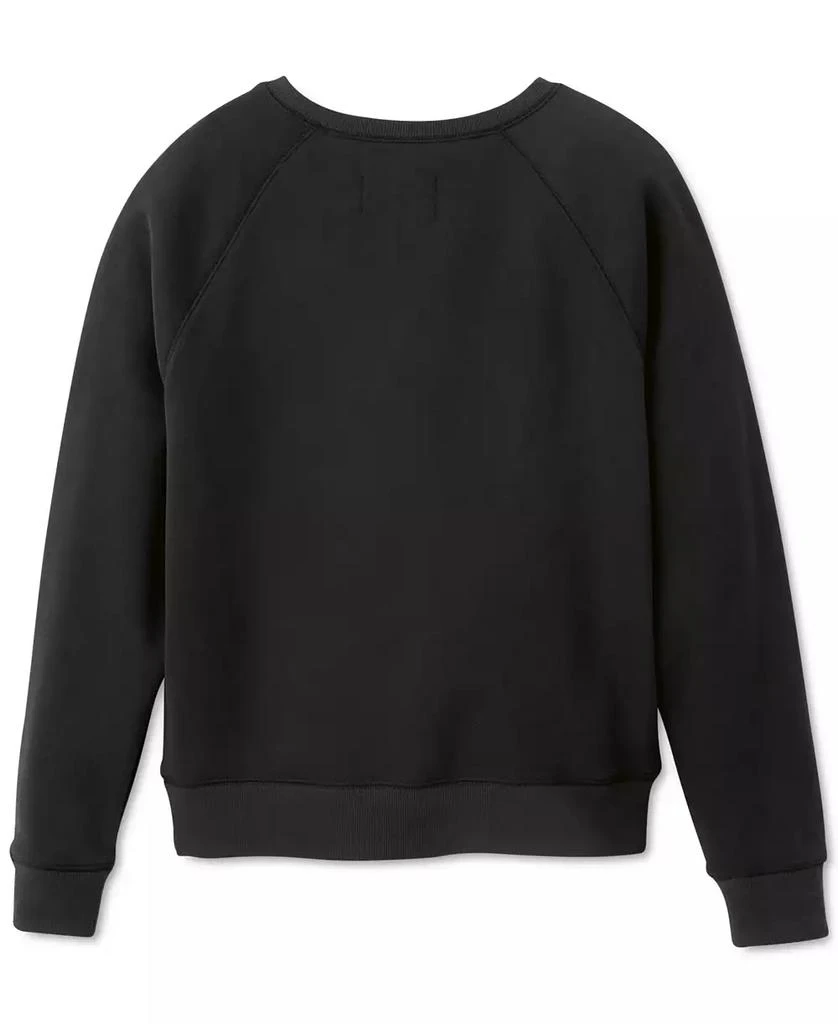 UGG Women's The Madeline Fuzzy-Logo Crewneck Sweatshirt 3