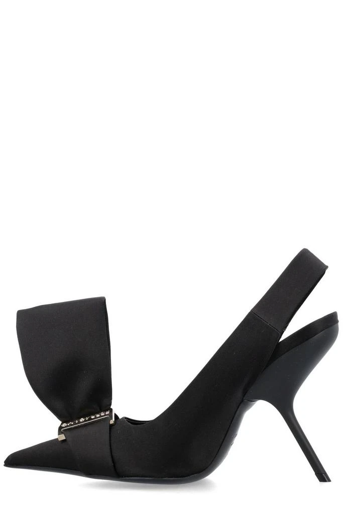 Salvatore Ferragamo Ferragamo Pointed-Toe Slingback Pumps 2