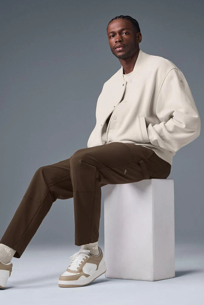 Alo Renown Varsity Jacket - Bone 4