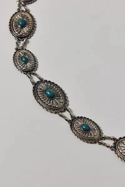Urban Outfitters Stone Accent Linked Chain Belt 3