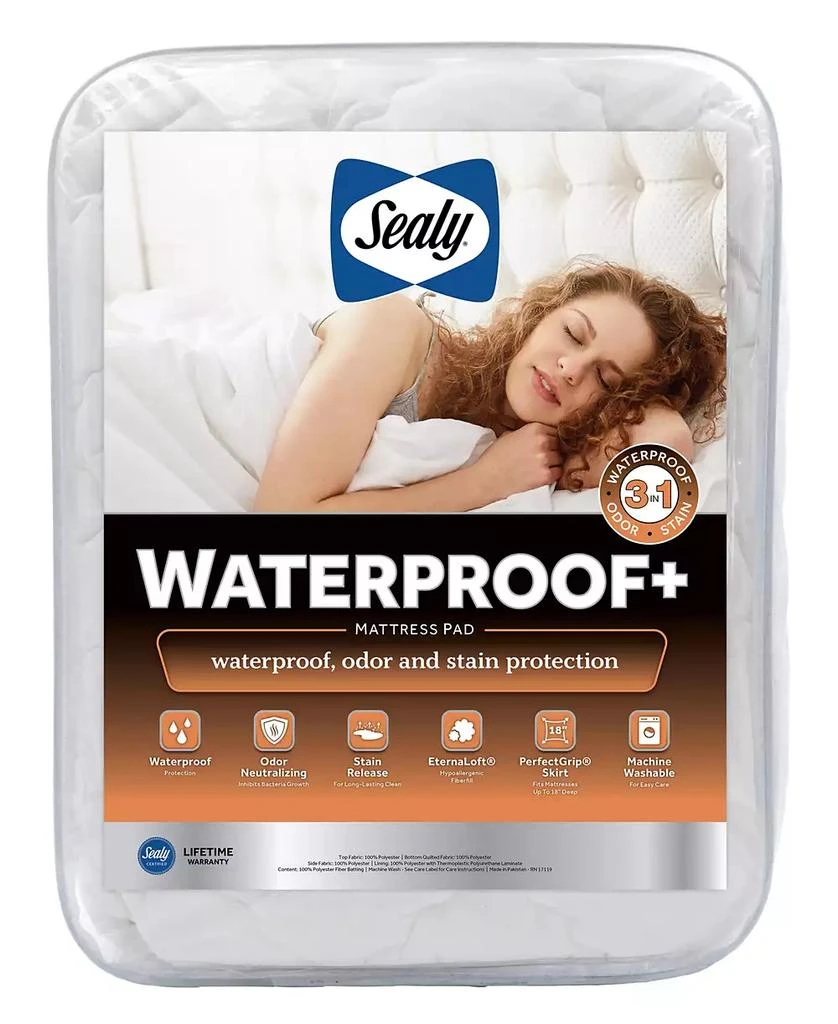 Sealy Waterproof Plus+ Mattress Pad 2