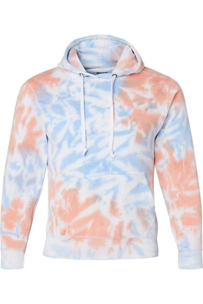 J America Tie-Dyed Fleece Hooded Sweatshirt 5