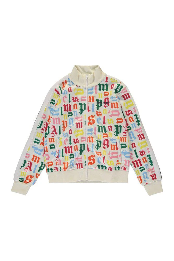 Palm Angels Palm Angels Kids Monogram Zipped Jacket