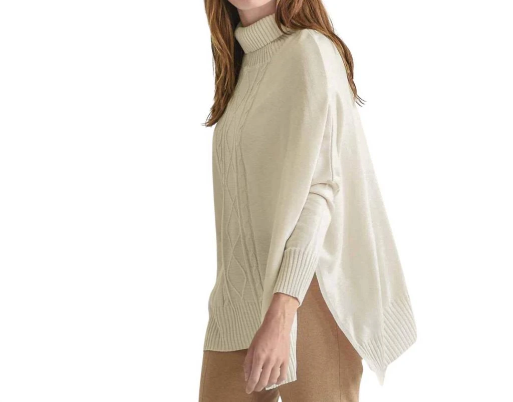MERSEA Aberdeen Traveler Sweater In Pearl 1