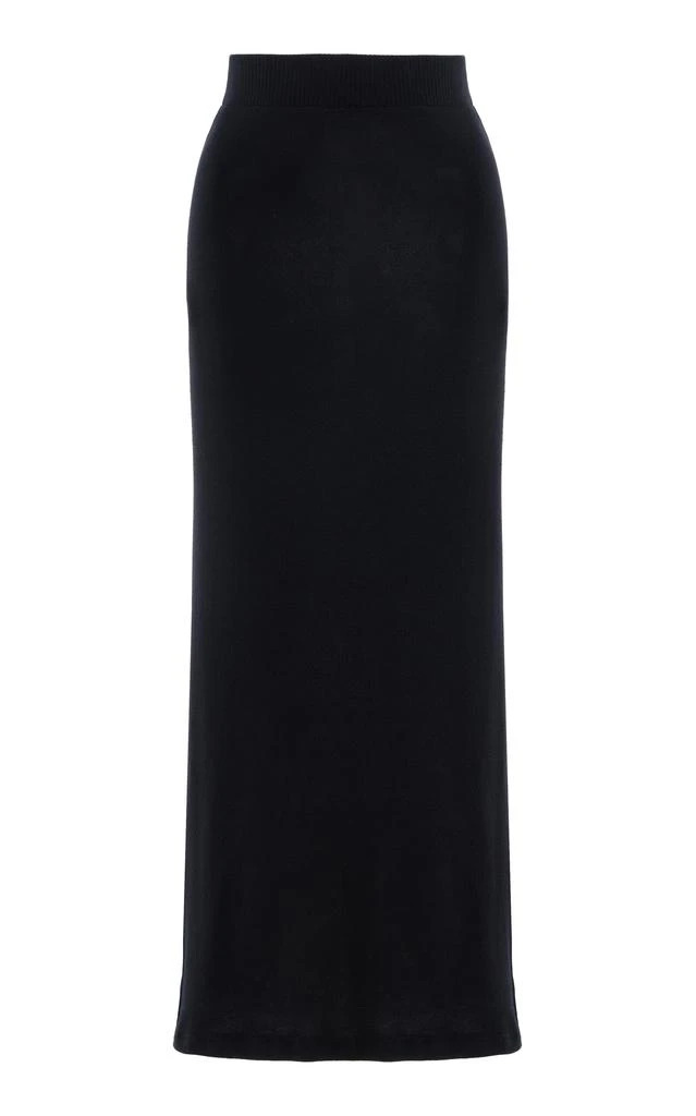 Anemos Anemos - Knit Maxi Skirt - Black - XL - Moda Operandi 1