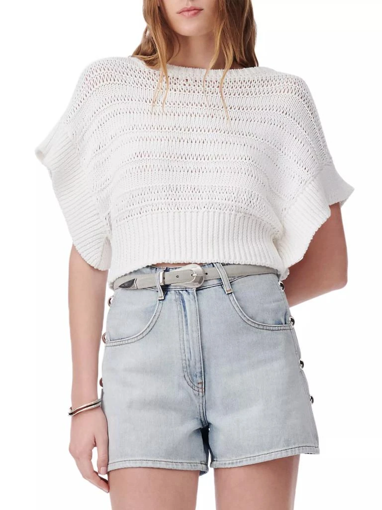 IRO Ouzna Ruffled Sleeveless Sweater 2