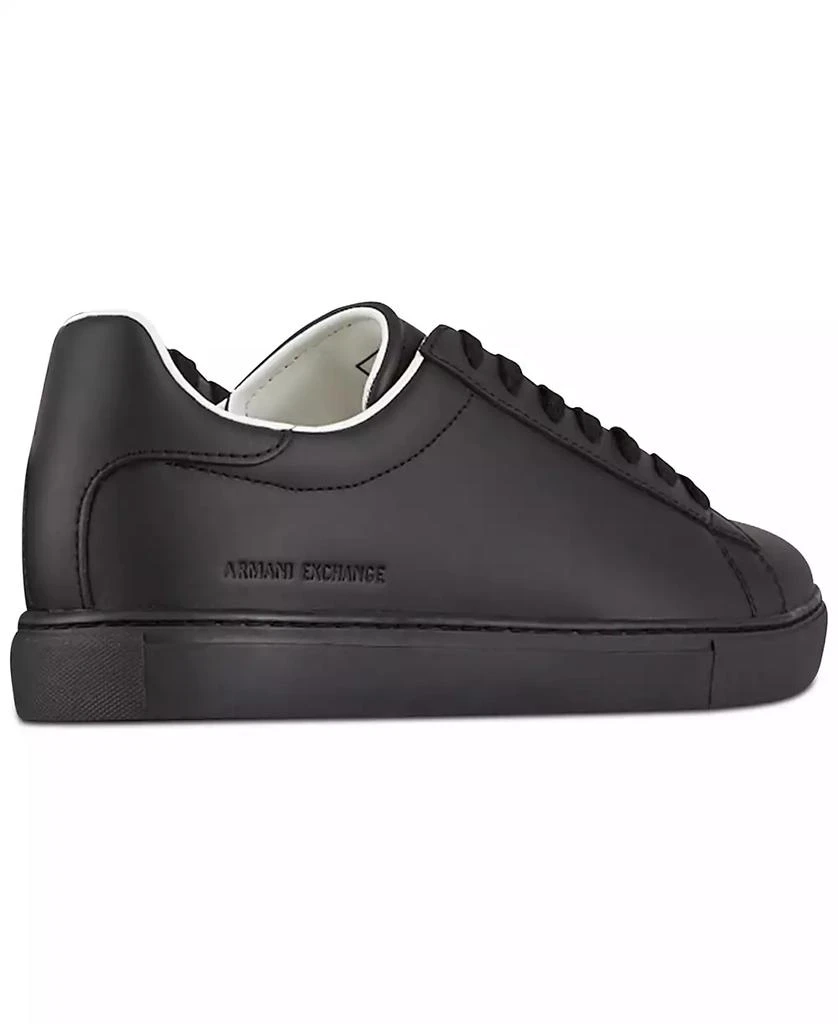 Armani Exchange Men's Low Top Leather Sneaker 4