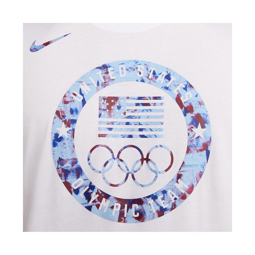 Nike Men's White Team USA Puck Club T-Shirt
