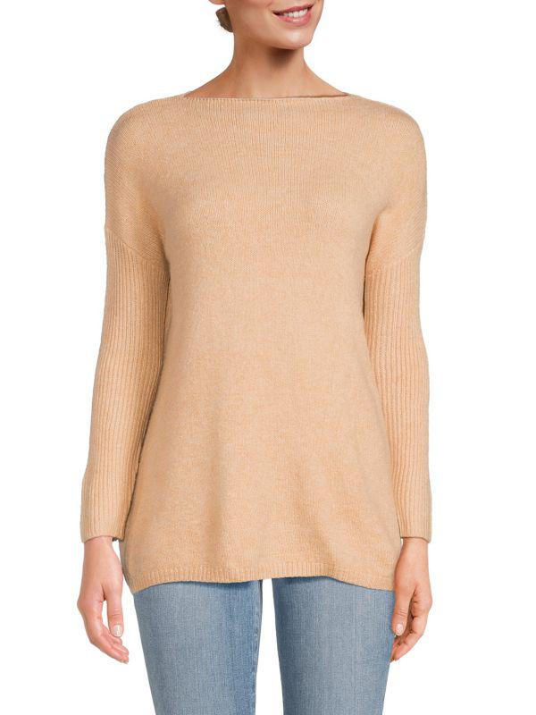 Renee C. ​Boatneck Long Sweater