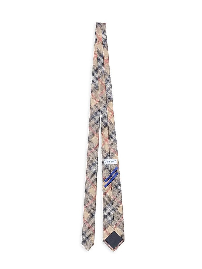 Burberry Manston Check Silk Tie 2