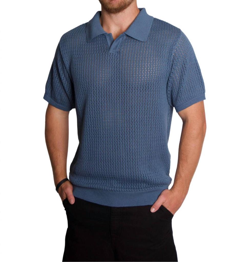 Knickerbocker Yuma Polo In Blue
