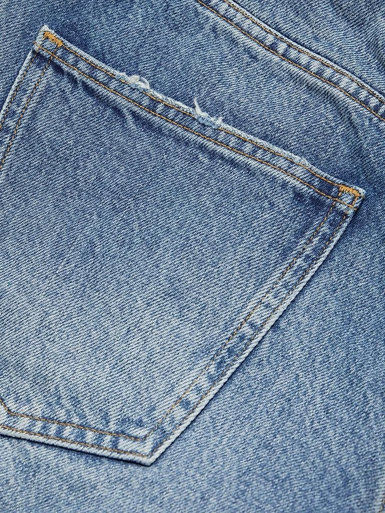 BLK DNM Raw-Edge Jean Shorts 7
