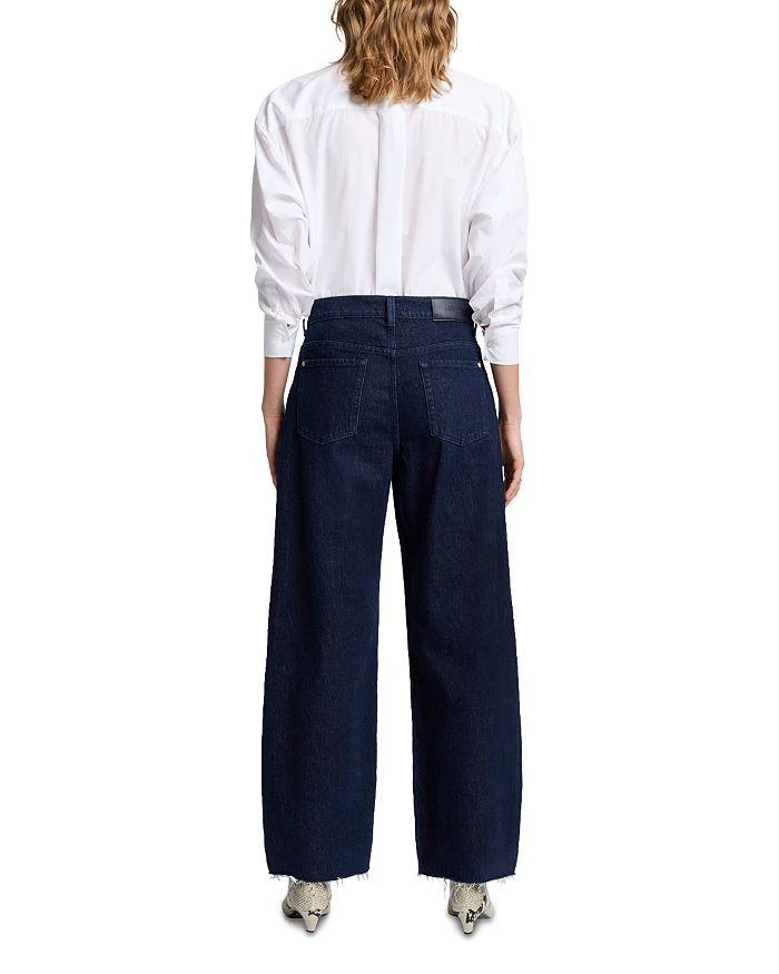 7 For All Mankind Bonnie High Rise Barrel Jeans in Bella 3
