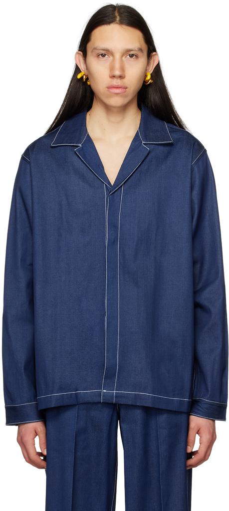 SUNNEI Blue Regular Shirt