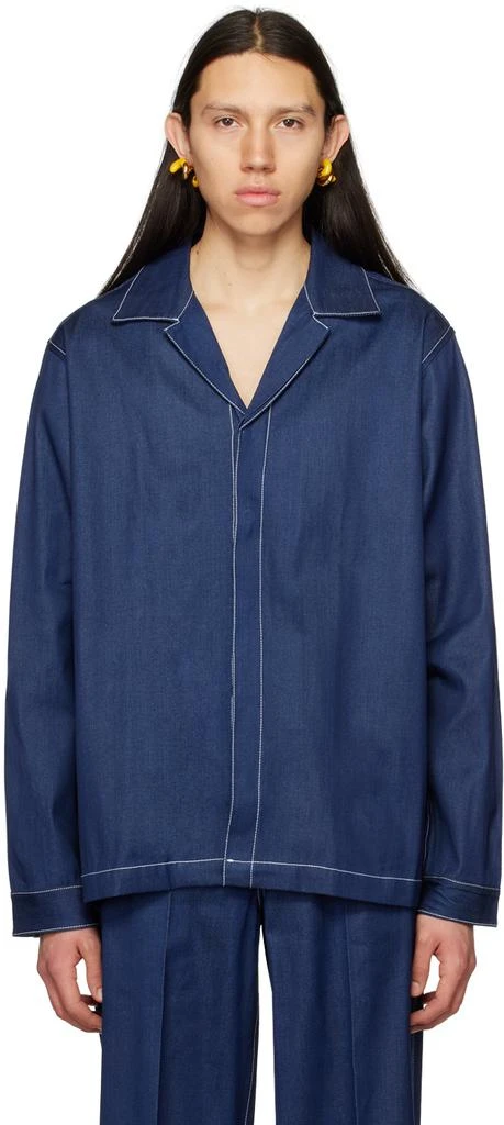 SUNNEI Blue Regular Shirt 1