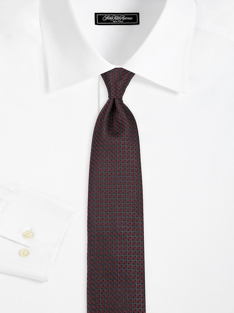 Canali Neat Silk Tie
