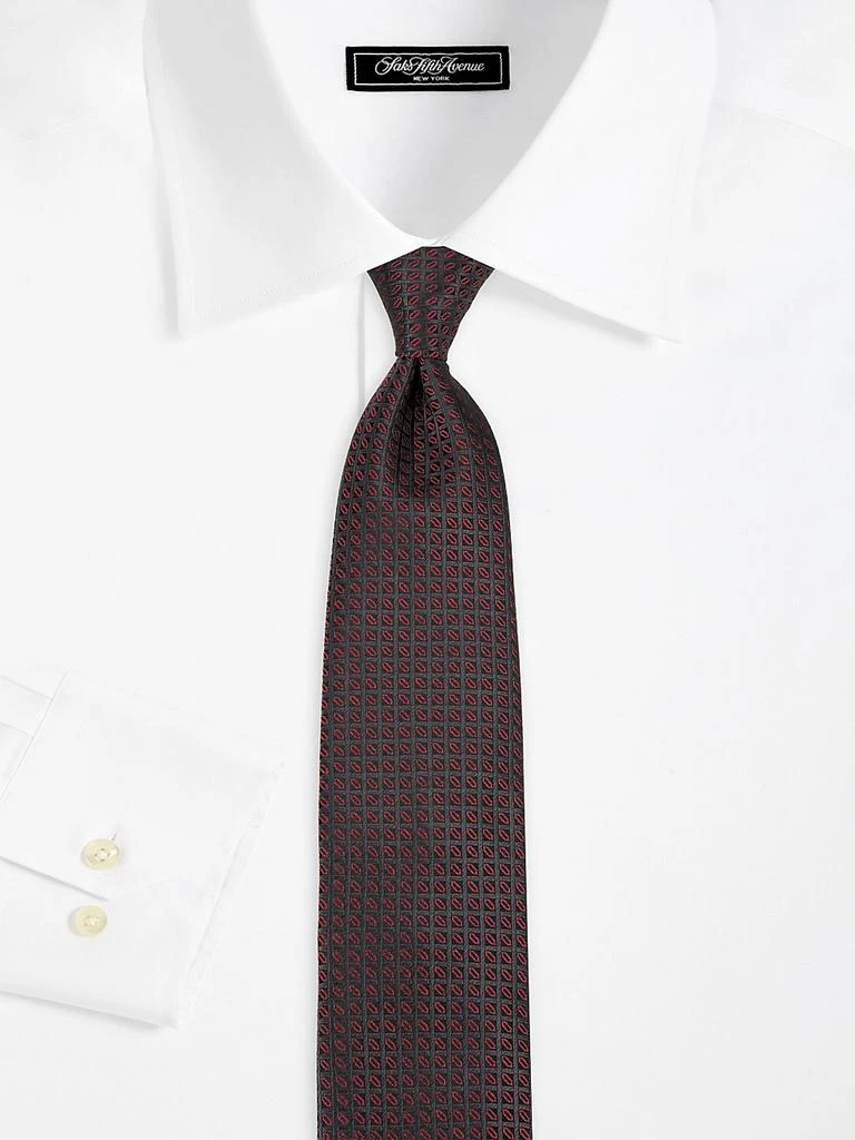 Canali Neat Silk Tie 2