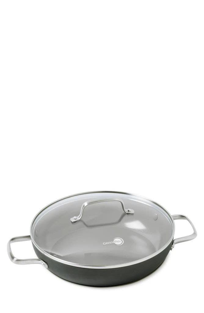 Greenpan Chatham Healthy Ceramic Nonstick Everyday Pan with Lid, 11" 1