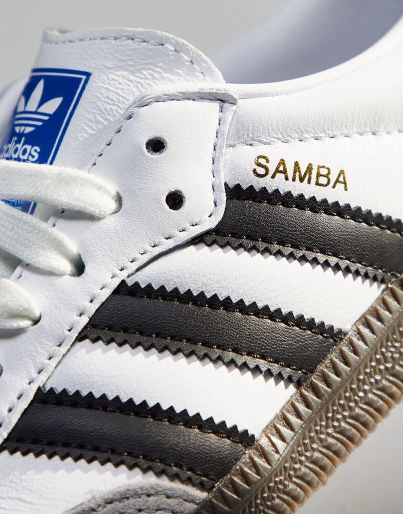 Adidas adidas Originals Samba OG trainers in white 4