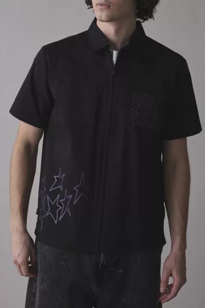 Dark Seas Dark Seas Nelson Graphic Print Woven Short Sleeve Shirt