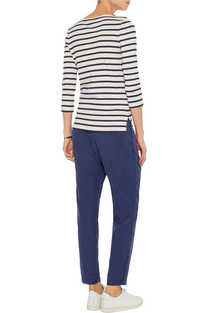 IRIS & INK Madeline Breton striped cotton top 3