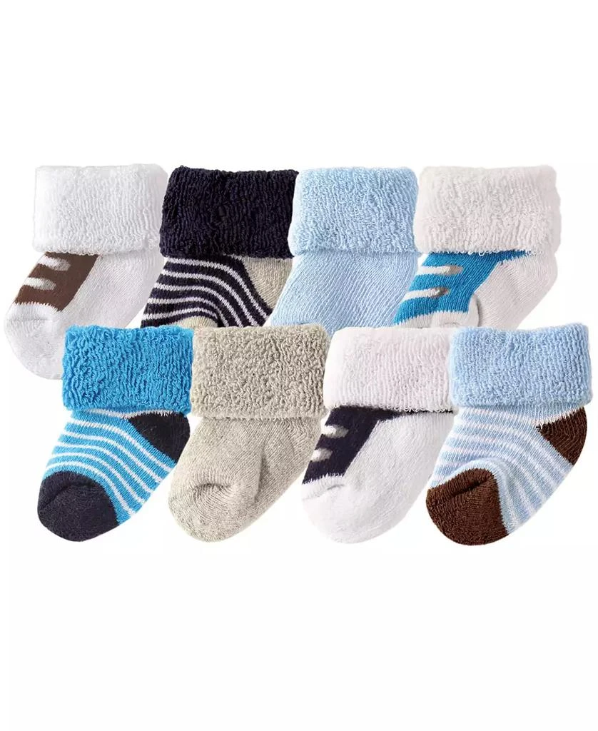 Luvable Friends Soft Terry Knit Booties