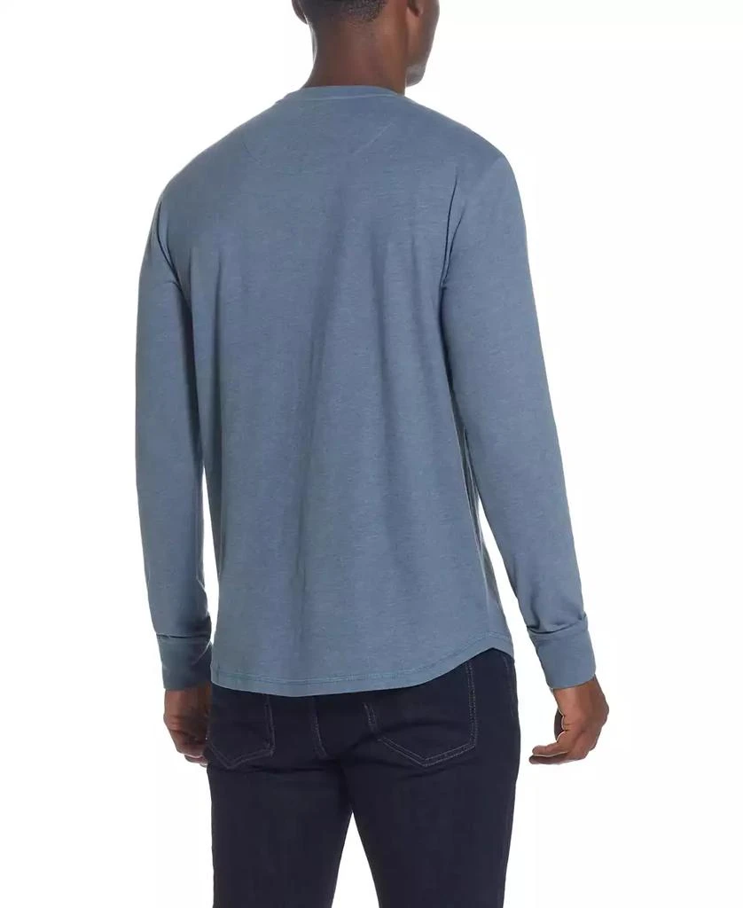 Weatherproof Vintage Men's Long Sleeved Brushed Jersey Crew Neck T-shirt 2