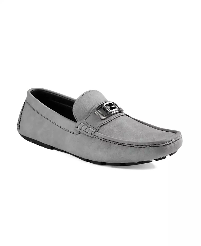 GUESS Men's Agaro Ornamented Moc Toe Driving Loafers 10