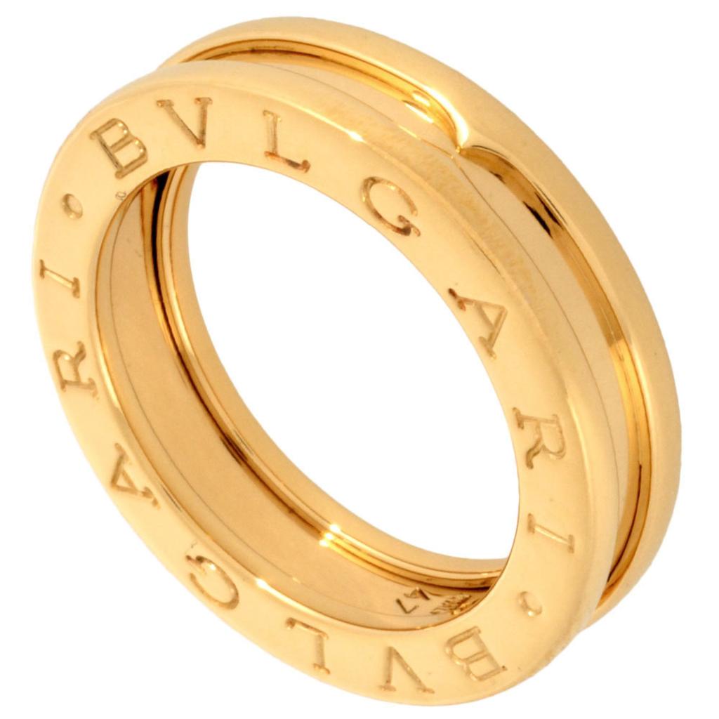 BVLGARI yellow gold (18K) Band Ring (Pre-Owned)