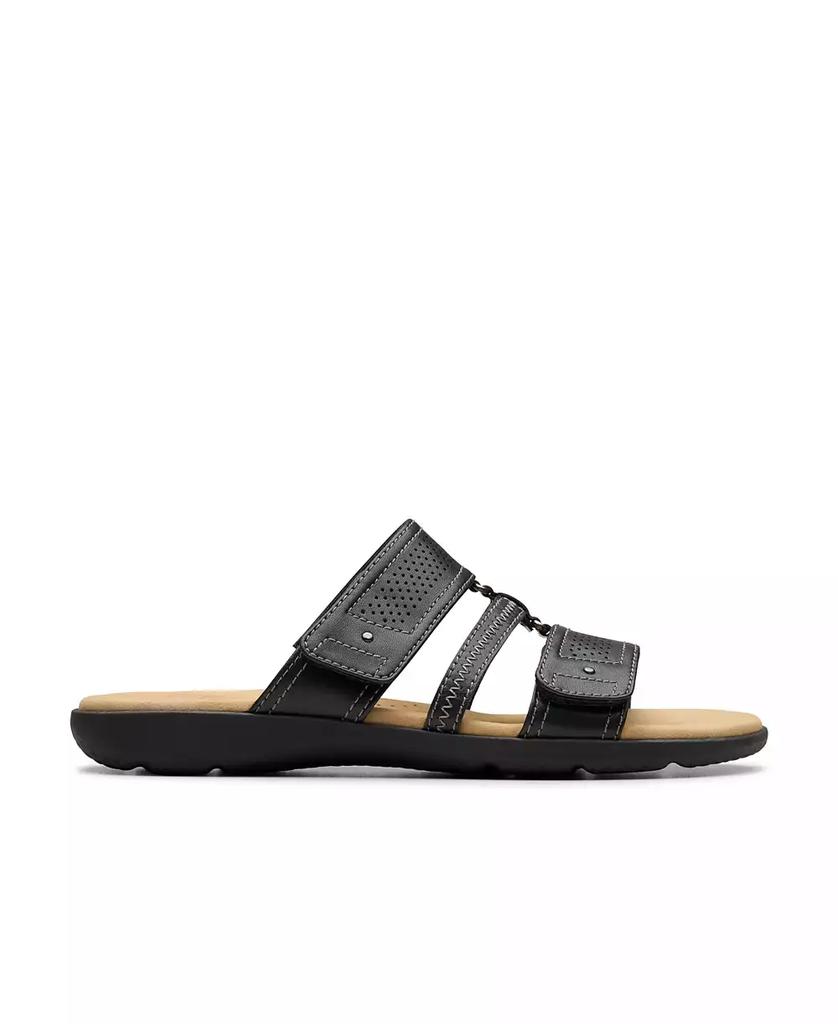 Clarks Collection Women's Elizabelle Ave Slip-On Flat Sandals