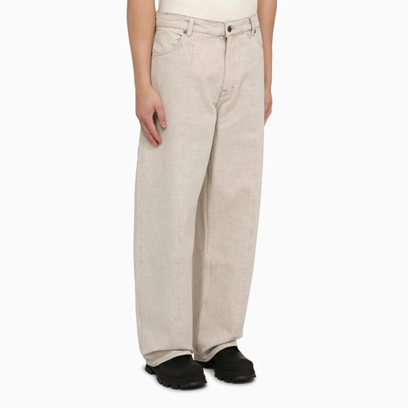 Our Legacy Ghost Attic wide denim trousers 4