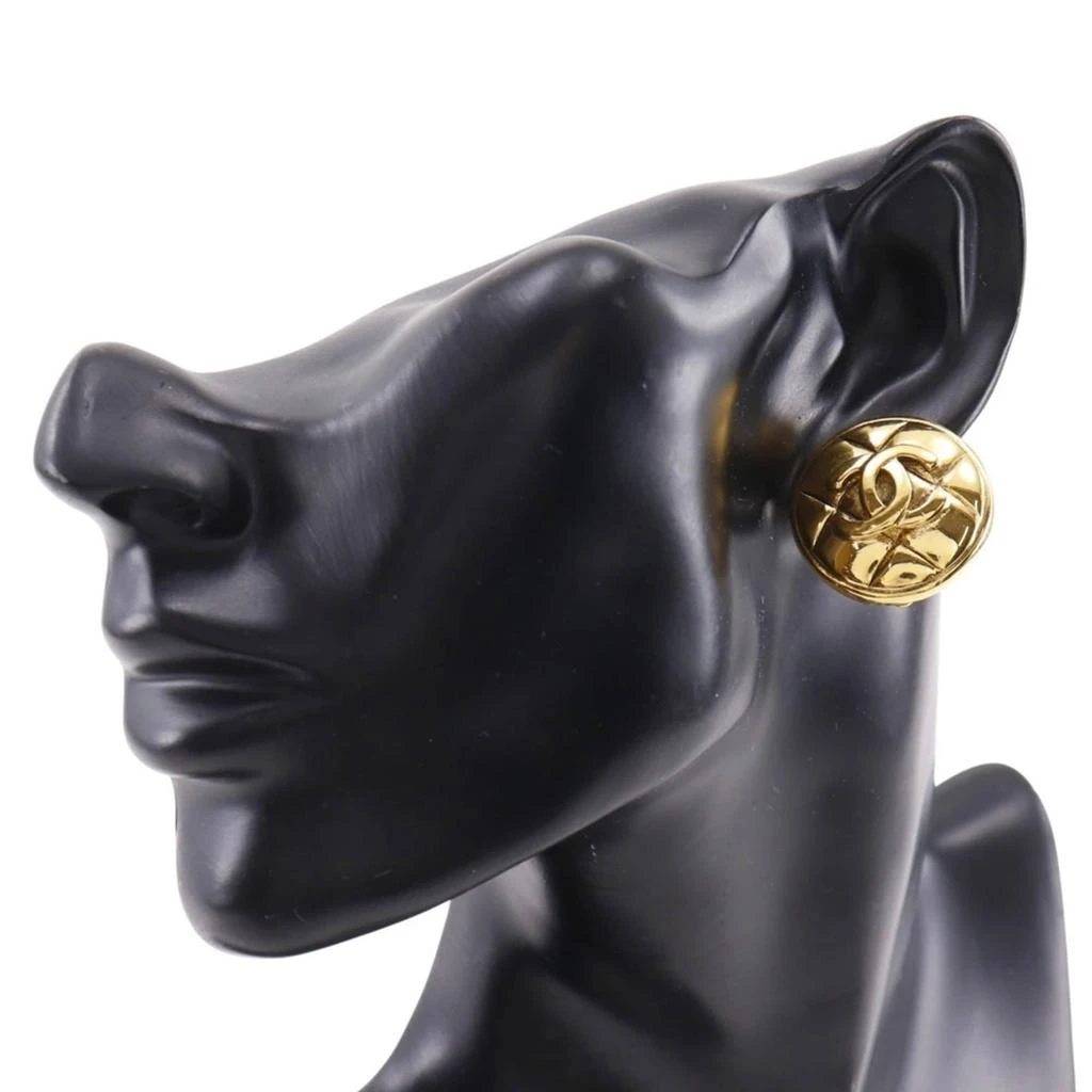 Chanel Plating Clip Earrings (Pre-Owned) 2