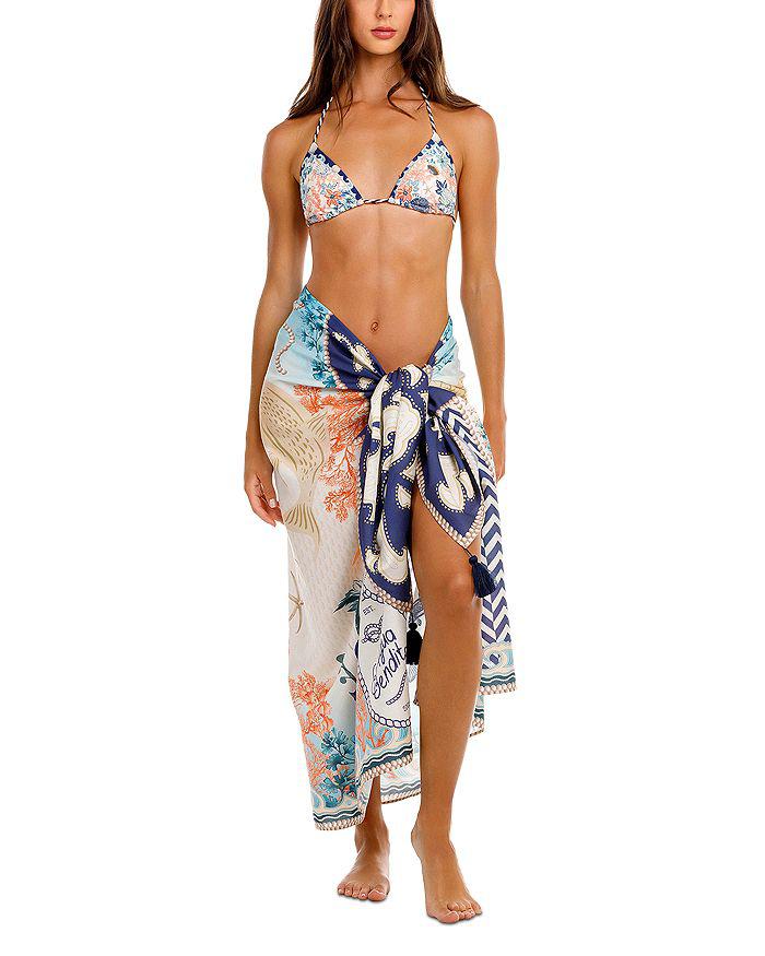 Agua Bendita Marine Sereia Pareo Swim Cover-Up