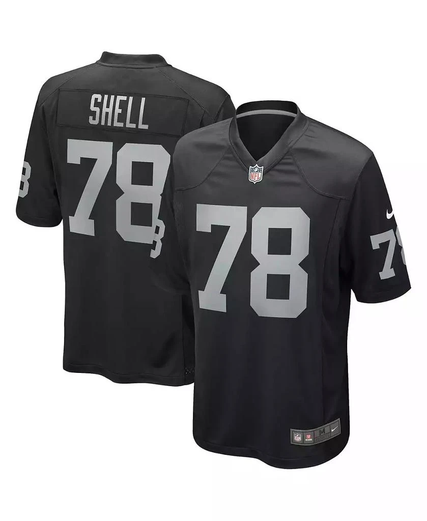 NIKE Men's Art Shell Black Las Vegas Raiders Game Retired Player Jersey 1