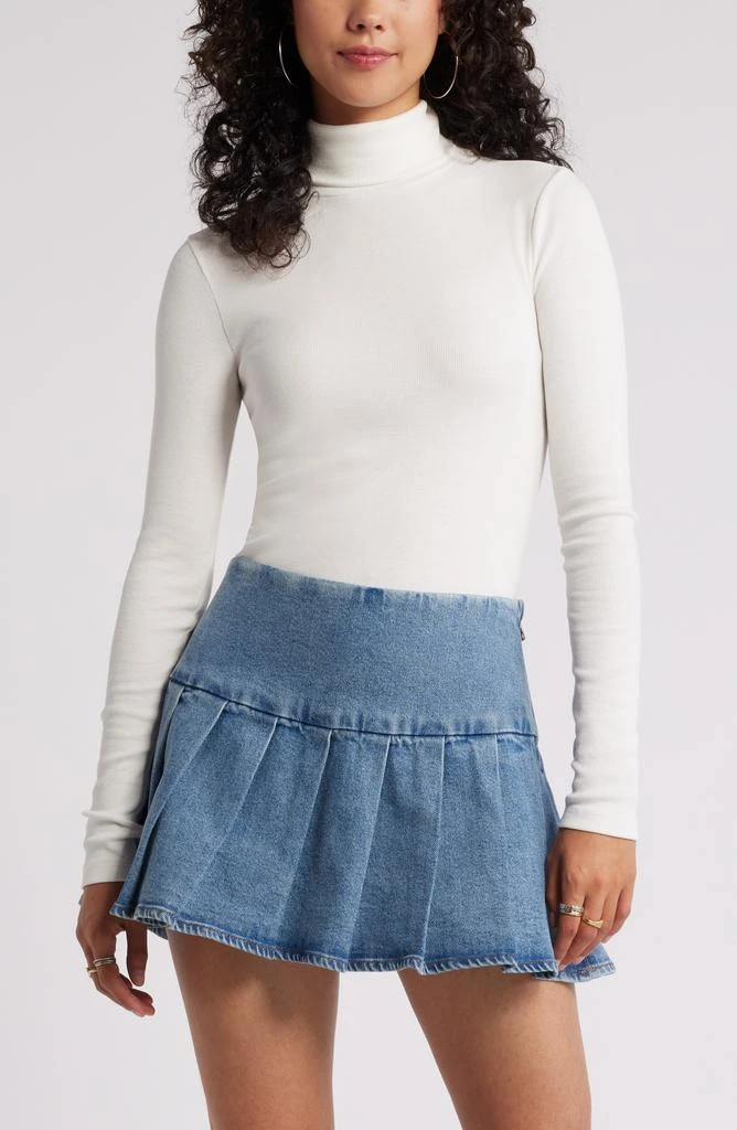 BP. Turtleneck Ribbed Top 1