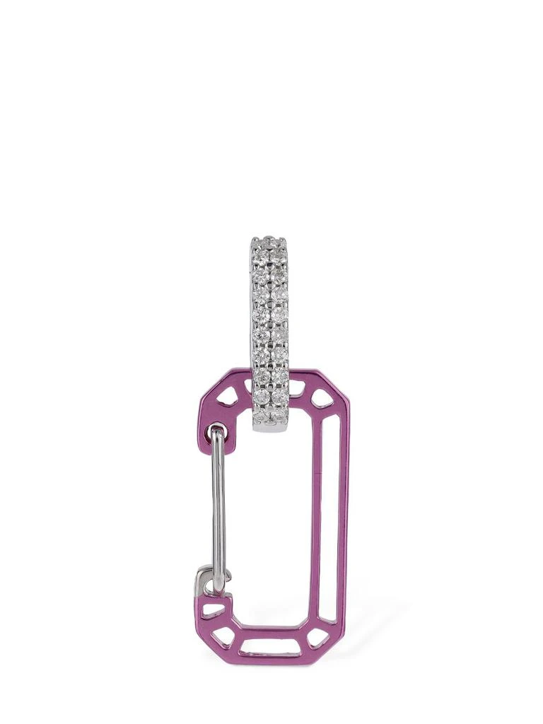 EÉRA 18kt Anima Chiara Small Mono Earring 1