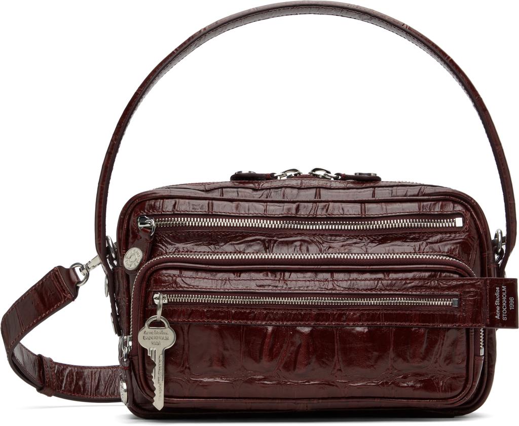 Acne Studios Burgundy Camero Party Shoulder Bag - Shoulder Bags