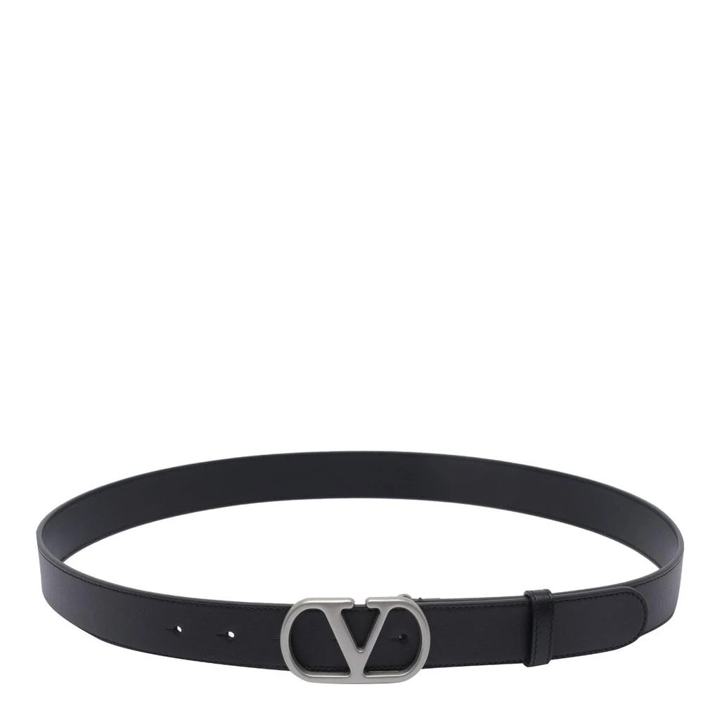 Valentino Valentino VLogo Signature Buckled Belt 1