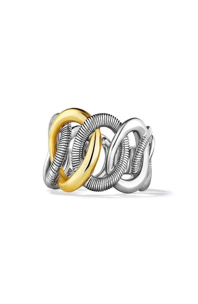 Judith Ripka Eternity Interlocking Chain Ring 2