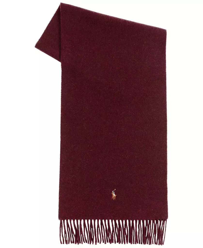 Ralph Lauren Men's Signature Italian Virgin Wool Scarf 8