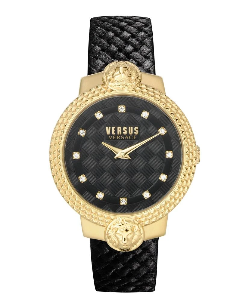 Versus Versace Mouffetard Leather Watch 2