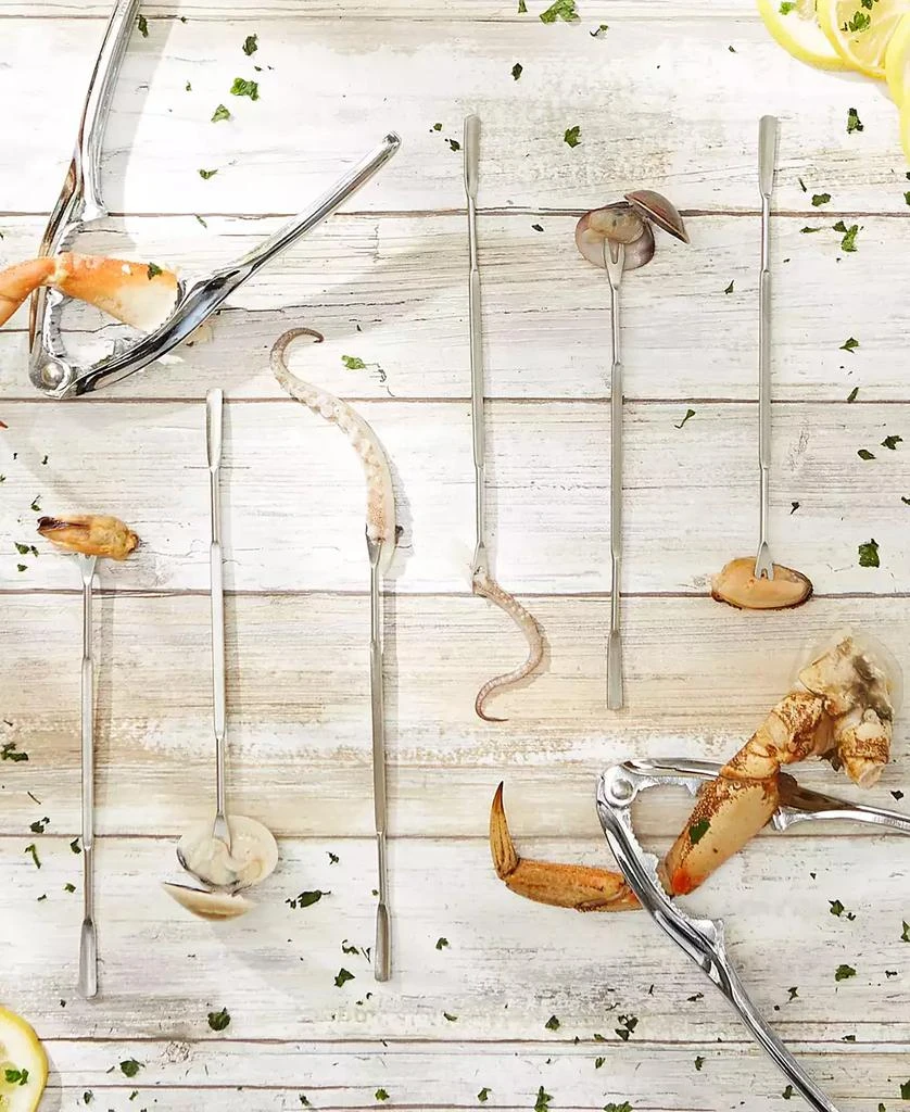 RSVP International Endurance 18/8 Stainless Steel 8 Piece Seafood Tool Set 7