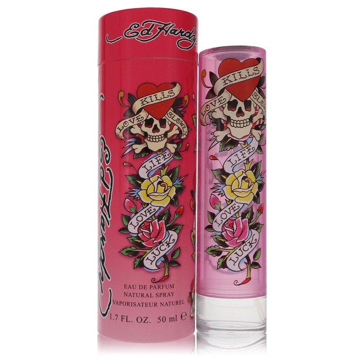 Christian Audigier 2pcs Combo Ed Hardy by  Eau De Parfum Spray 1.7 oz Women