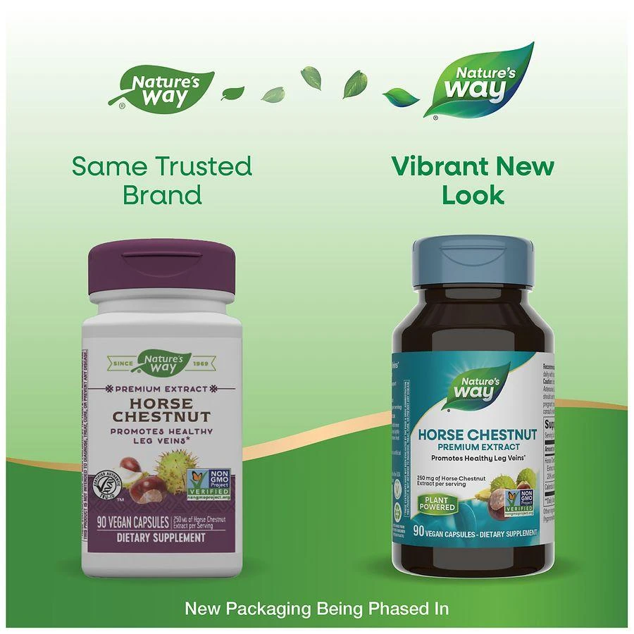 Nature's Way Horse Chestnut Vegetarian Capsules 3