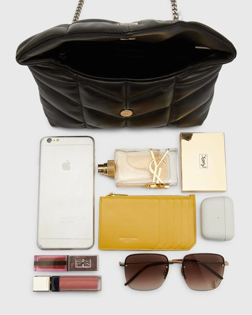 Yves Saint Laurent Lou Puffer Toy YSL Crossbody Bag in Quilted Leather 8