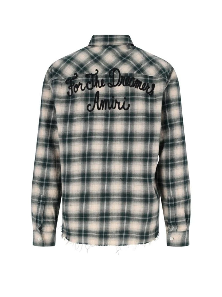 AMIRI Shotgun" Plaid Shirt – Green 2